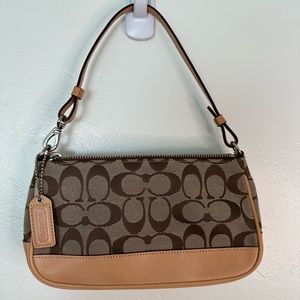 Brown/Tan Coach Demi Bag. Never been used!